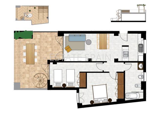 Пентхаус в Эль-Кампельо 57 м2 №ART2167243F6  - Продажа - 23 preview