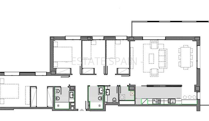 Квартира в Барселоне 86 м2 №ART191128A4D1B  - Продажа - 8 preview