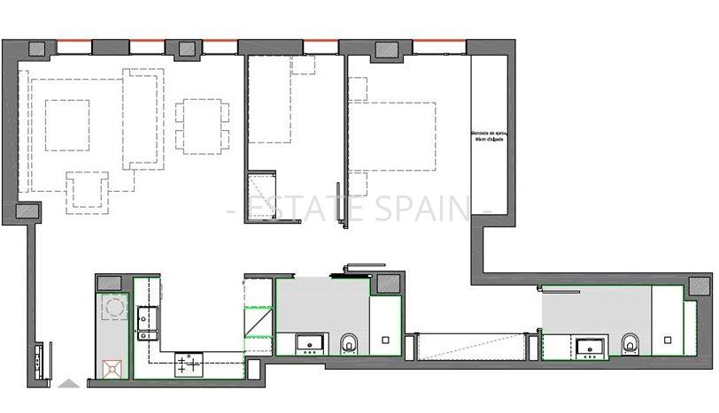 Квартира в Барселоне 86 м2 №ART191128A4D1B  - Продажа - 6 preview