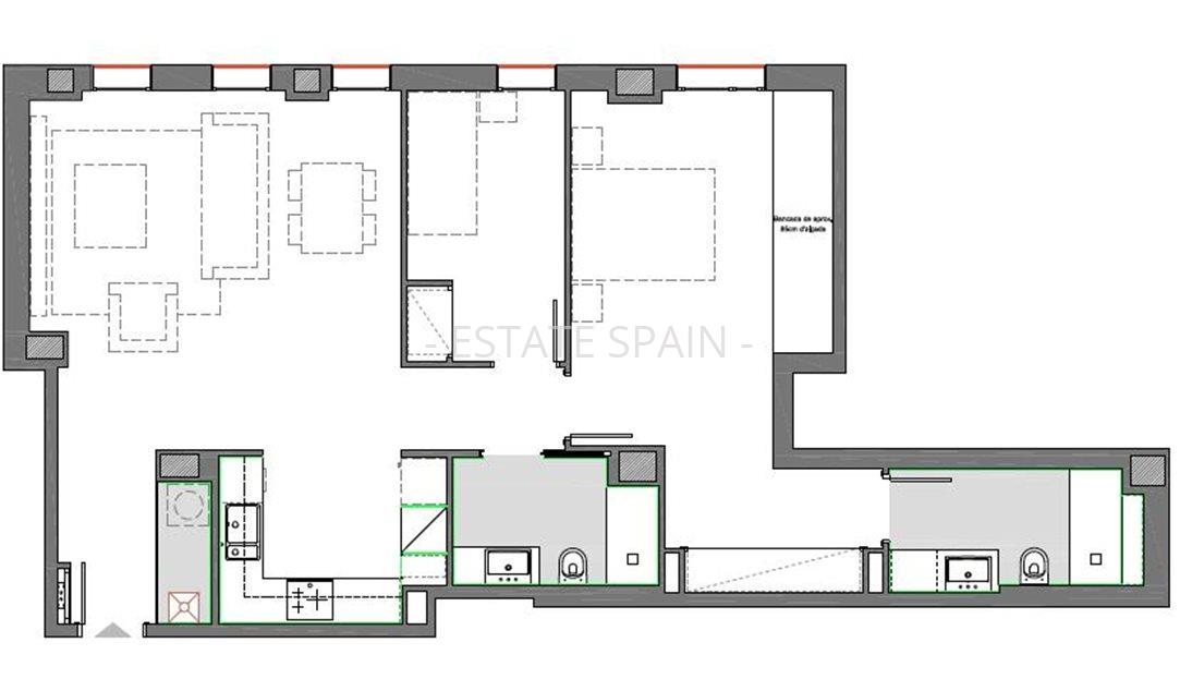 Квартира в Барселоне 86 м2 №ART191128A4D1B  - Продажа - 6 large