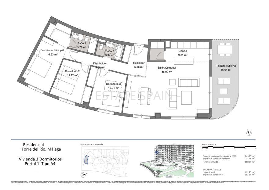 Апартаменты в Малаге 143 м2 №ART201214B97C  - Продажа - 16 large