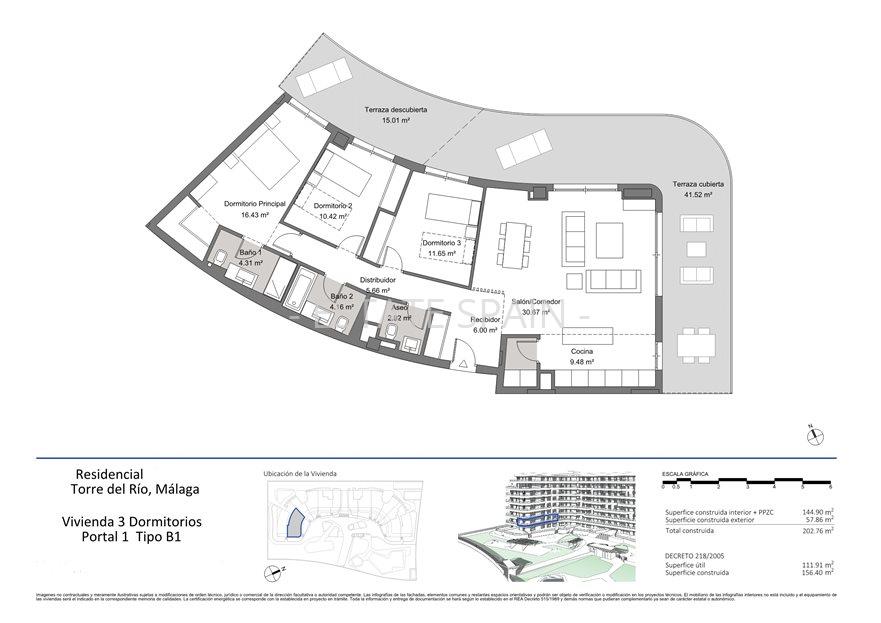 Апартаменты в Малаге 143 м2 №ART201214B97C  - Продажа - 15 large