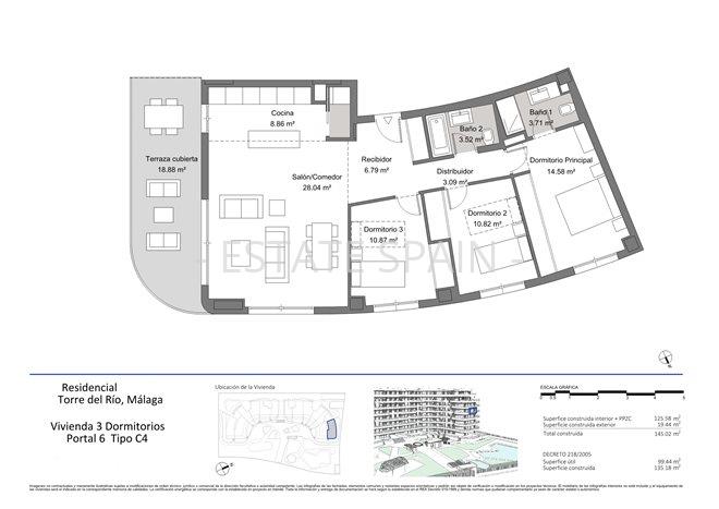 Апартаменты в Малаге 143 м2 №ART201214B97C  - Продажа - 17 preview