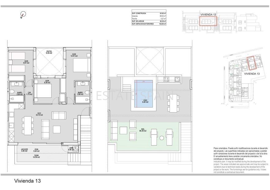 Бунгало в Пилар-де-ла-Орадада 93 м2 №BL2633080998  - Продажа - 15 large