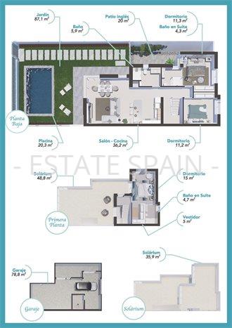 Вилла в Лос-Алькасарес 232 м2 №VL251010BAA2F  - Продажа - 14 preview