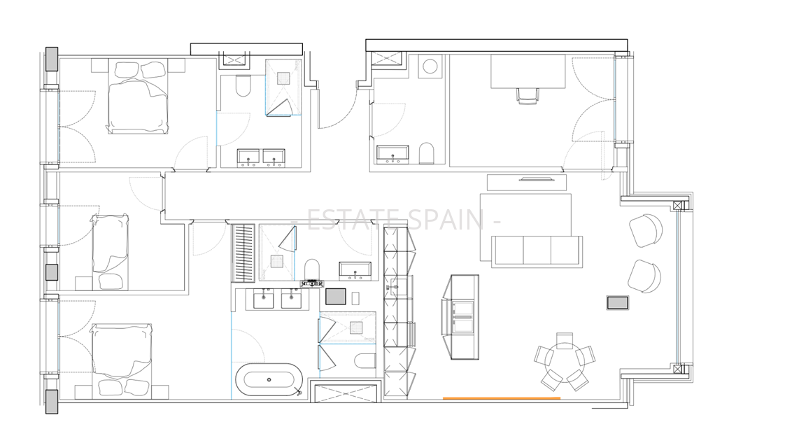 Апартаменты в Пальма-де-Майорка 99 м2 №ART26123B2F02  - Продажа - 11 large