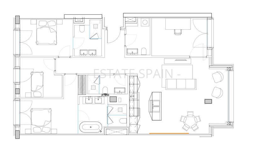 Апартаменты в Пальма-де-Майорка 99 м2 №ART26123B2F02  - Продажа - 21 preview