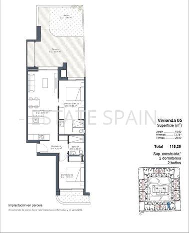 Бунгало в Сьюдад-Кесада 73 м2 №BL251027A522  - Продажа - 23 preview