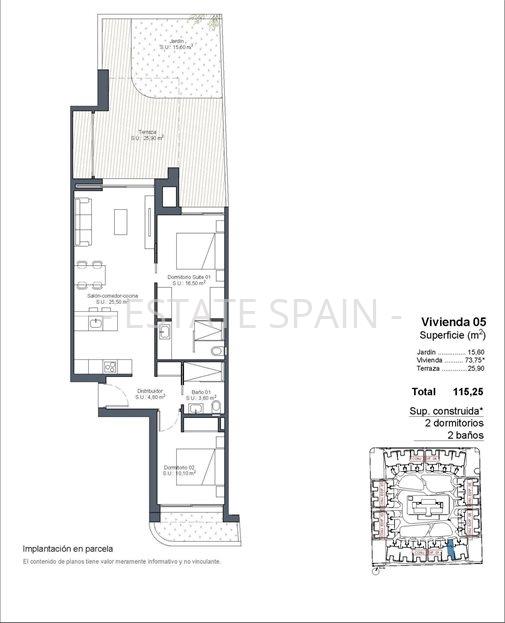 Бунгало в Сьюдад-Кесада 73 м2 №BL251027A522  - Продажа - 23 large