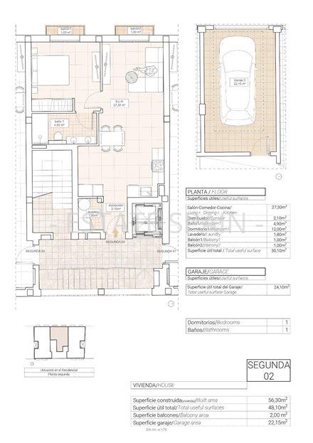 Апартаменты в Ондон-де-лас-Ньевес 56 м2 №ART25917E42DE  - Продажа - 2 large