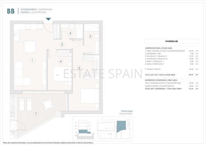 Апартаменты в Бенихофаре 73 м2 №ART2619FD06C  - Продажа - 6 preview