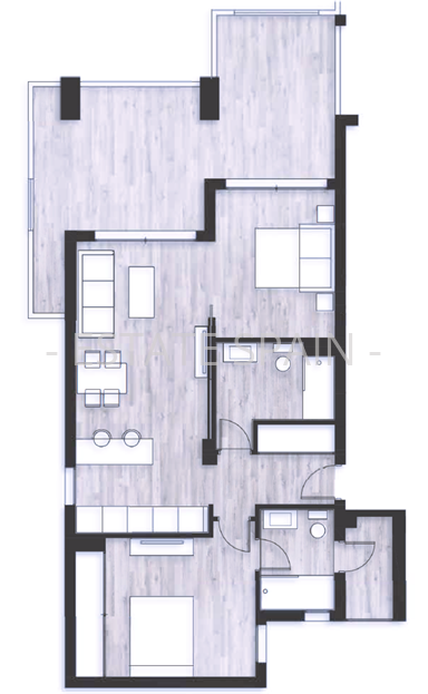 Апартаменты в Вильямартине 90 м2 №ART218232B06E  - Продажа - 20 large