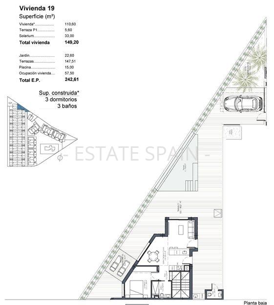 Вилла в Лос-Алькасарес 110 м2 №VL263137901B  - Продажа - 45 large