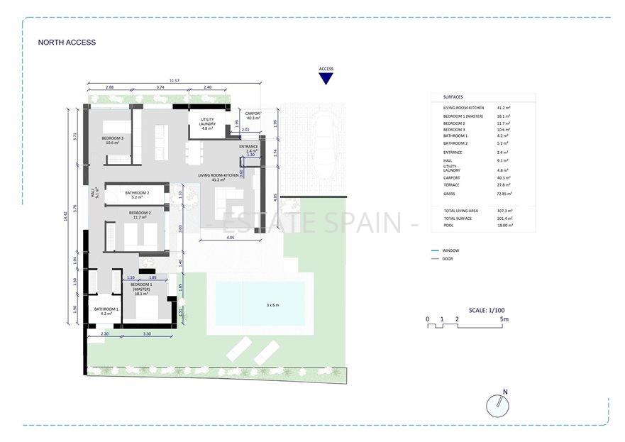 Вилла в Мурсии 107 м2 №VL2510105915D  - Продажа - 28 large