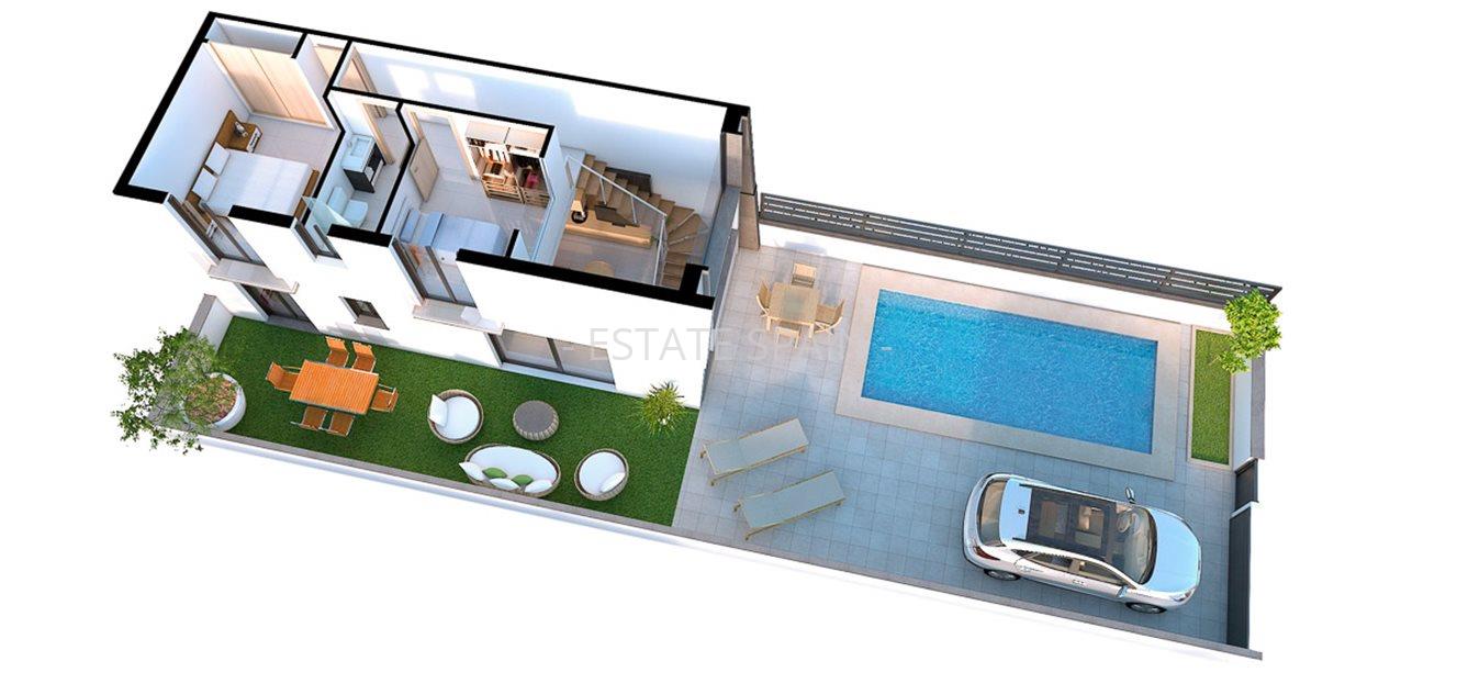 Таунхаус в Гран Алаканте 73 м2 №TAU187560CB  - Продажа - 9 large