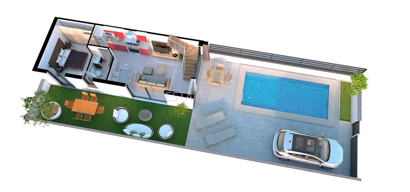 Таунхаус в Гран Алаканте 73 м2 №TAU187560CB  - Продажа - 10 large