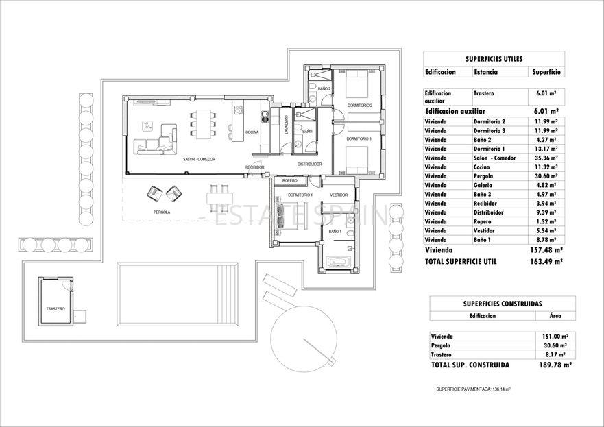 Вилла в Аспе 189 м2 №VL251010C75F3  - Продажа - 20 large