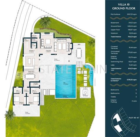 Вилла в Новая Золотая Миля 1293 м2 №VL2441186442  - Продажа - 66 preview