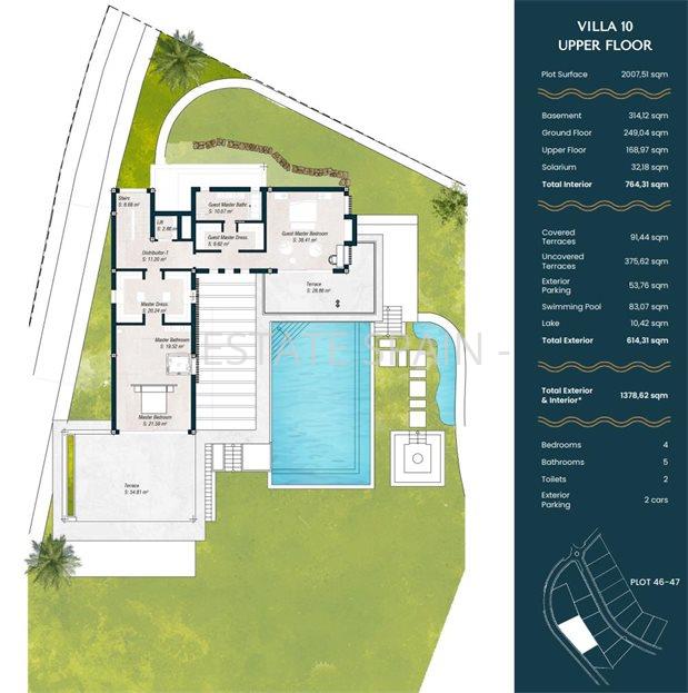 Вилла в Новая Золотая Миля 1293 м2 №VL2441186442  - Продажа - 68 large