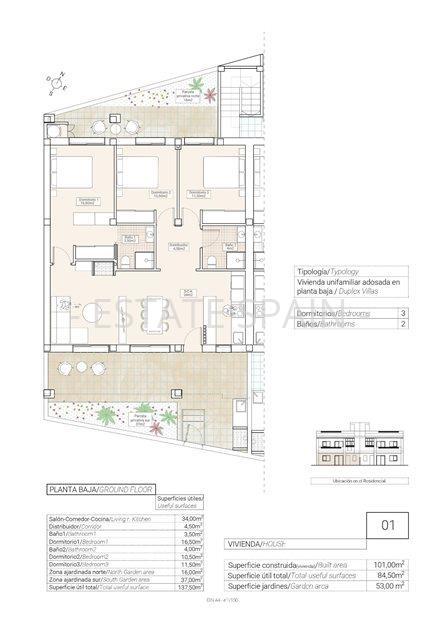 Бунгало в Ондон-де-лас-Ньевес 101 м2 №BL25917A3EEC  - Продажа - 7 large