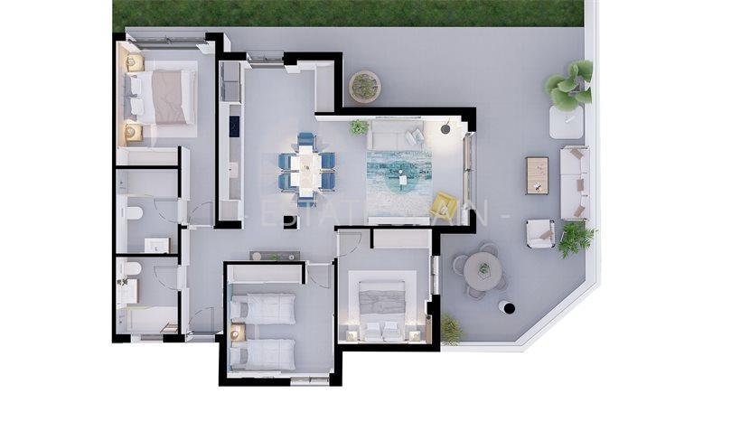 Пентхаус в Вильяхойосе 99 м2 №ART228114E5CD  - Продажа - 15 preview