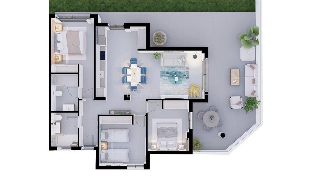 Пентхаус в Вильяхойосе 99 м2 №ART228114E5CD  - Продажа - 15 large