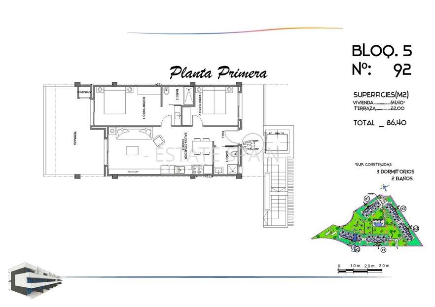 Апартаменты в Гуардамар-дель-Сегура 86 м2 №ART26130A6BB2  - Продажа - 16 large