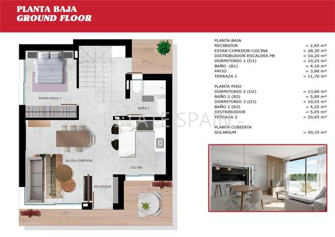 Шале в Сан-Мигель-де-Салинас 130 м2 №TAU18326D113  - Продажа - 9 preview