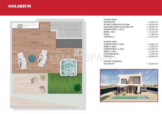 Шале в Сан-Мигель-де-Салинас 130 м2 №TAU18326D113  - Продажа - 4 preview
