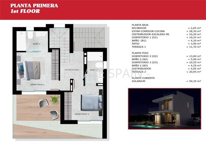 Шале в Сан-Мигель-де-Салинас 130 м2 №TAU18326D113  - Продажа - 8 preview