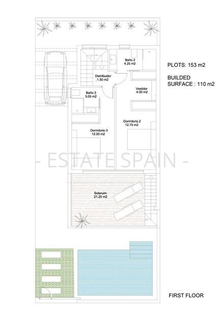 Вилла в Сан-Хавьере 110 м2 №VL26196FC76  - Продажа - 15 large