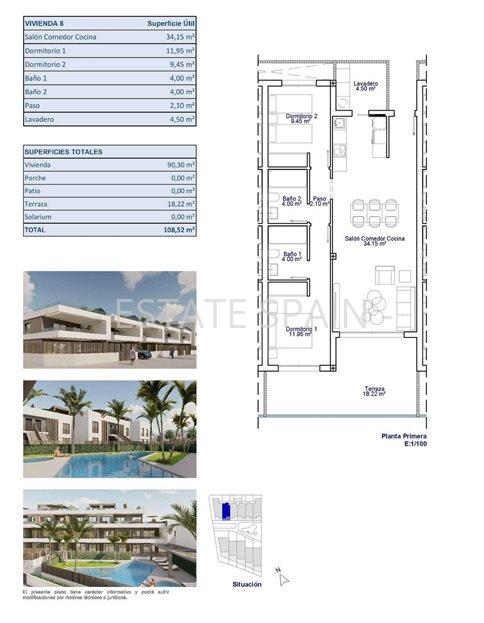 Апартаменты в Пилар-де-ла-Орадада 90 м2 №ART263302C368  - Продажа - 12 large