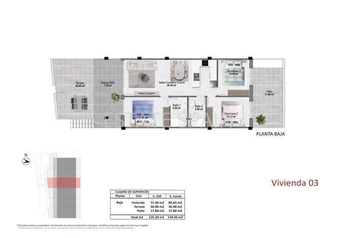 Бунгало в Пилар-де-ла-Орадада 87 м2 №BL25917B5FC3  - Продажа - 11 preview