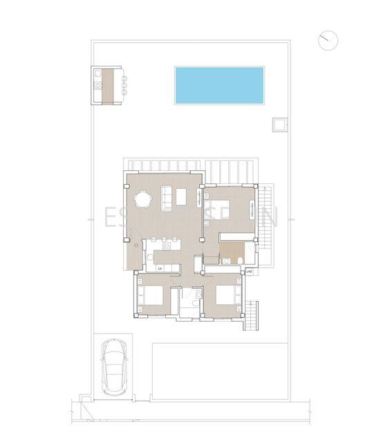 Вилла в Полопе 108 м2 №VL251010B48B1  - Продажа - 9 large