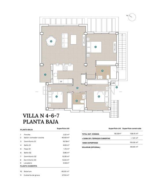 Вилла в Полопе 108 м2 №VL251010B48B1  - Продажа - 10 large
