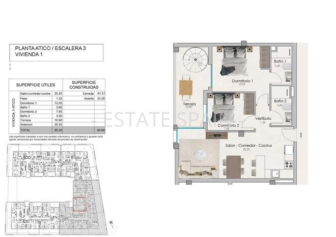Апартаменты в Санта-Поле 94 м2 №ART25109A98AC  - Продажа - 6 preview