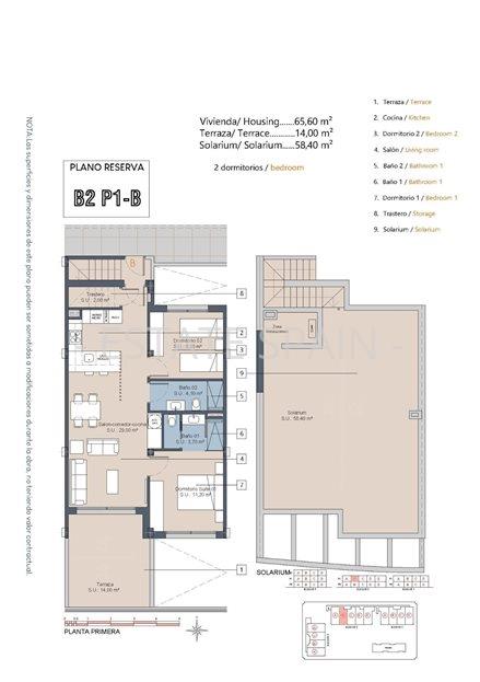 Бунгало в Лос-Алькасарес 65 м2 №BL251096CD9B  - Продажа - 17 large