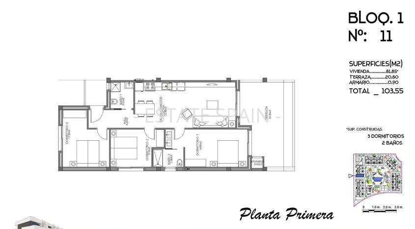 Апартаменты в Гуардамар-дель-Сегура 81 м2 №ART2510242C36  - Продажа - 9 preview