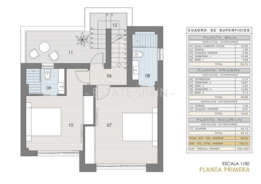 Вилла в Мучамель 118 м2 №VL20728E1FC3  - Продажа - 24 large