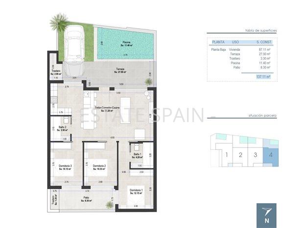 Бунгало в Сан-Педро-дель-Пинатар 87 м2 №BL25101069CD2  - Продажа - 6 preview