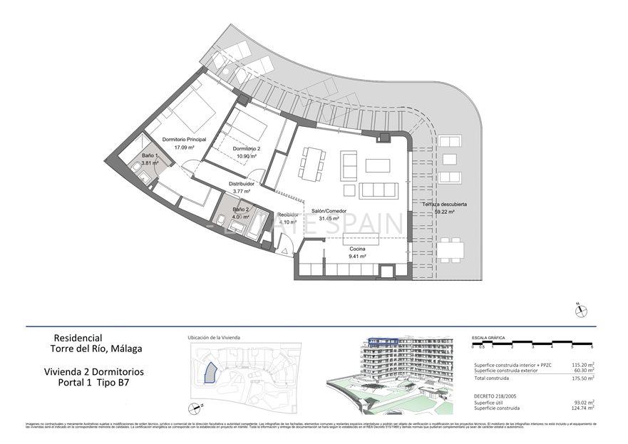 Апартаменты в Малаге 118 м2 №ART201213829F  - Продажа - 17 large