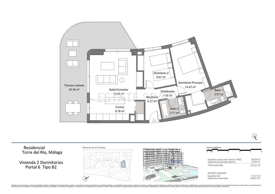 Апартаменты в Малаге 118 м2 №ART201213829F  - Продажа - 15 large