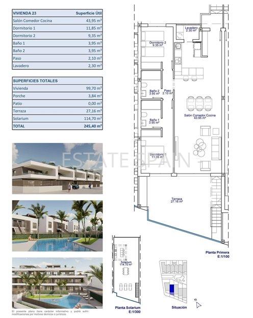Бунгало в Пилар-де-ла-Орадада 99 м2 №BL2639D57AB  - Продажа - 14 large