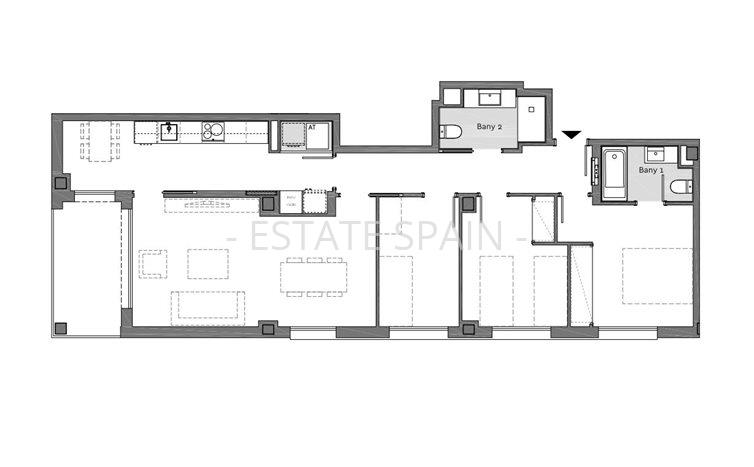 Апартаменты в Сан-Висенс-Де-Монтальт 81 м2 №ART24522885FD  - Продажа - 8 preview