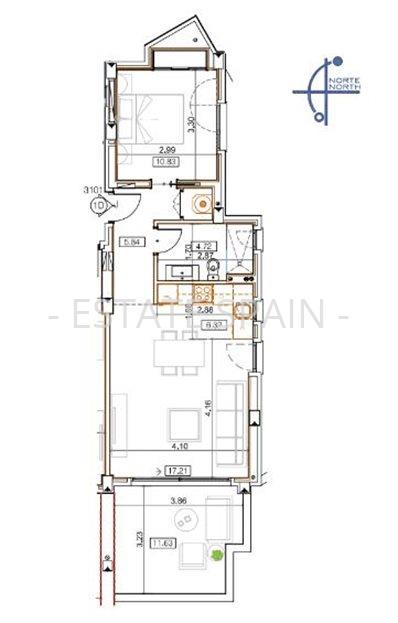 Апартаменты в Нерхе 74 м2 №ART21322AB910  - Продажа - 35 large