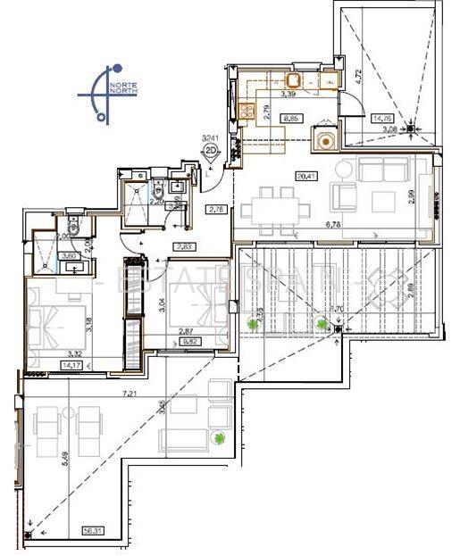 Апартаменты в Нерхе 74 м2 №ART21322AB910  - Продажа - 34 large