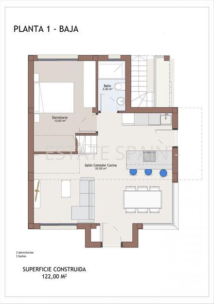 Вилла в Вера 125 м2 №VL25101097706  - Продажа - 42 large