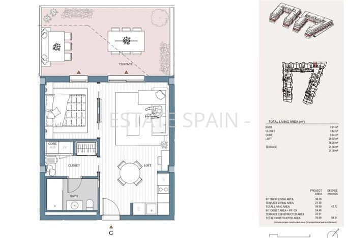 Апартаменты в Фуэнхироле 59 м2 №ART25219C0FDD  - Продажа - 20 preview