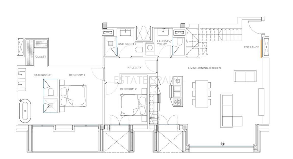 Апартаменты в Пальма-де-Майорка 133 м2 №ART262203A6E8  - Продажа - 17 large