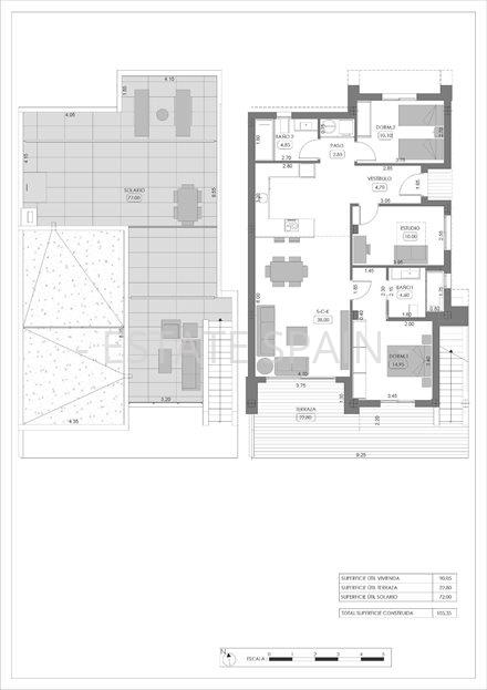 Вилла в Альгорфа 105 м2 №VL26313C28D4  - Продажа - 35 large